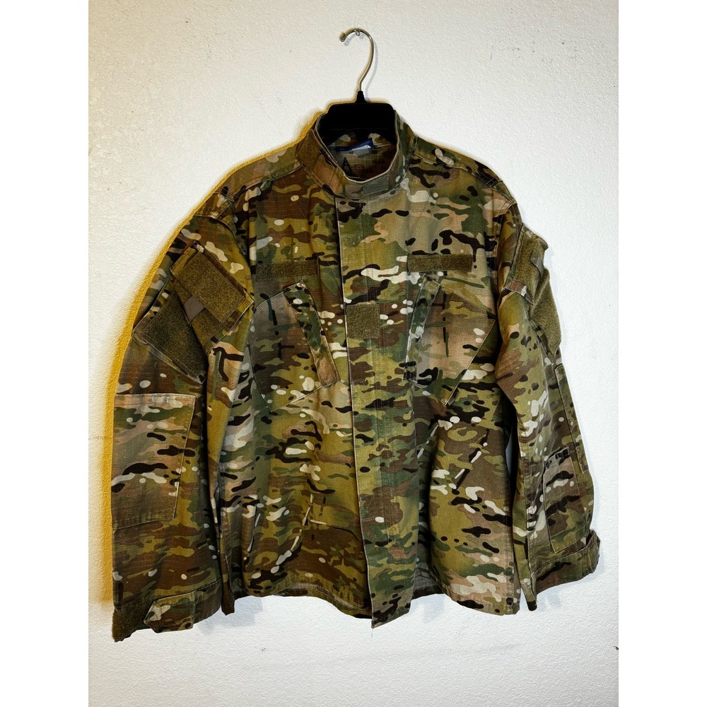 Proper Men's ACU Military BDU Top Camo Size Large Short
